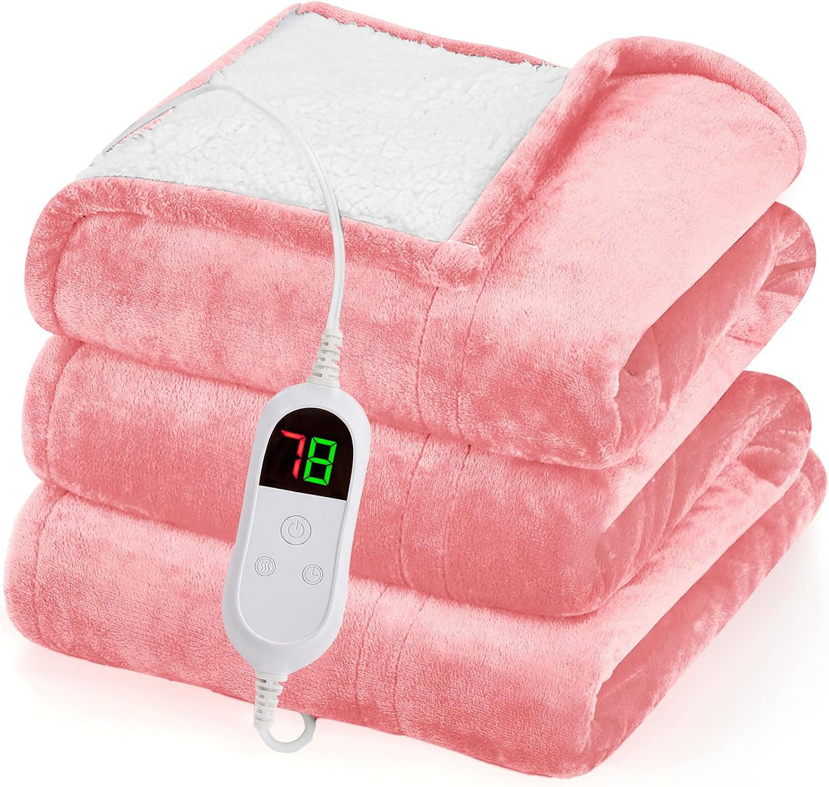Heated Blanket Electric Throw Heating 50"X60",Gifts for Women