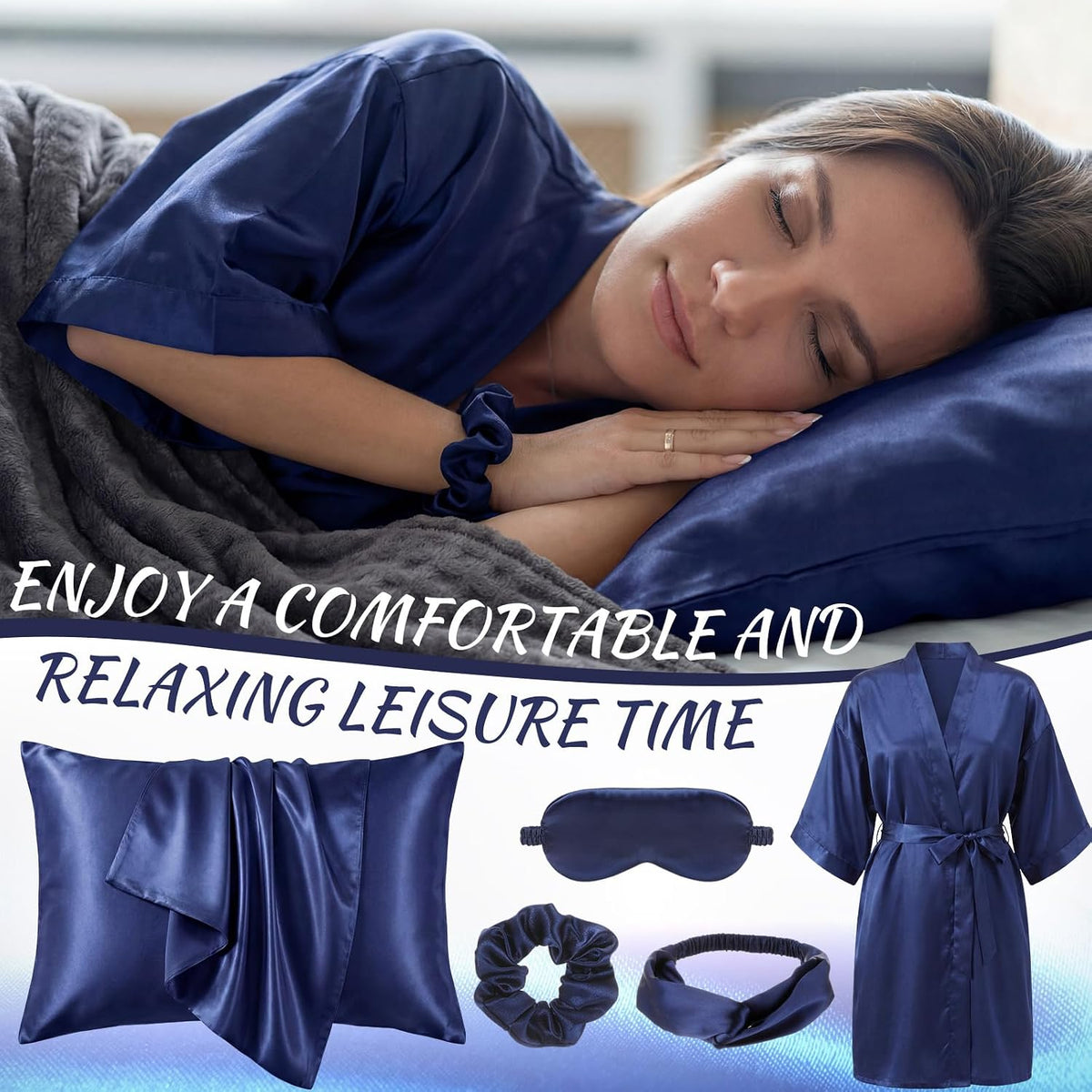 16 Pcs Birthday Gifts for Women, Navy Blue