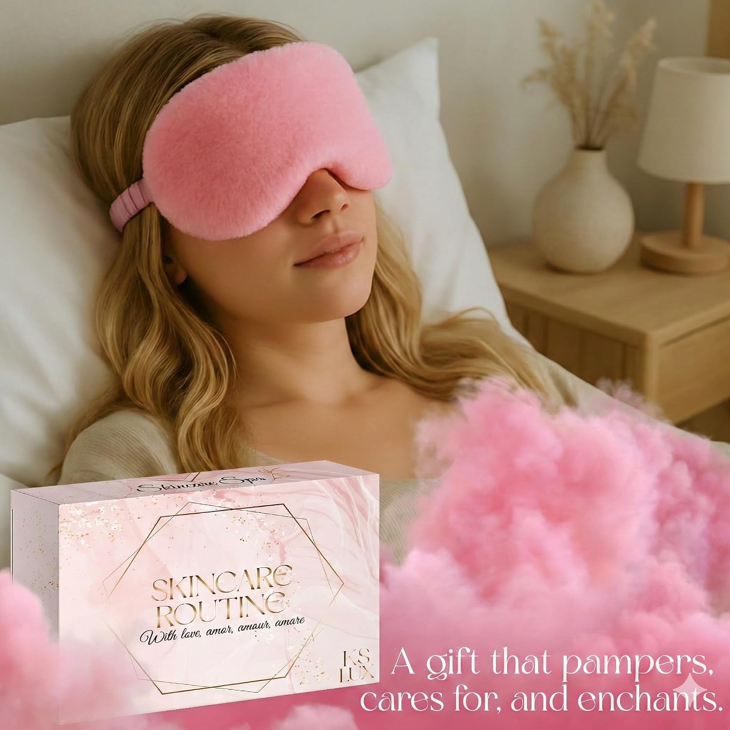 Skincare Tools Set, Cute Skin Care Tool for Teens, Facial Accesories for Skincare, Clean Girl Aesthetic Gifts, Teen Skin Care Kit, Pink Selfcare Item, Face Cleaning Kit, Face Washing Kit for Teen Girl