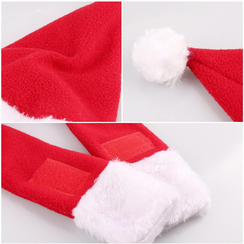 2PCS Cat Christmas Pet Costume for Kitten Christmas Costume Supplie