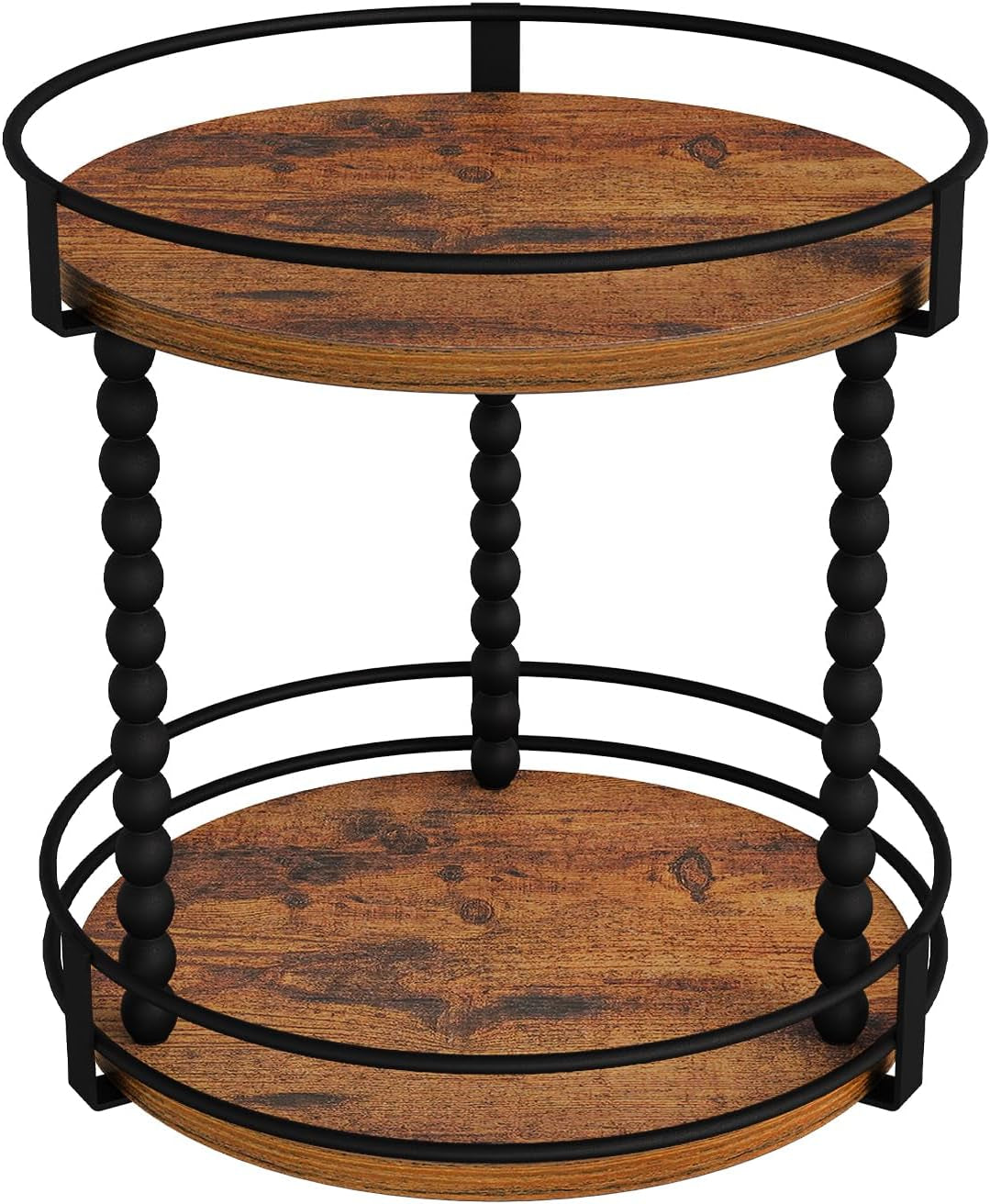 Lazy Susan Turntable Organizer, 11.2" Rotating Spice Rack Organizer